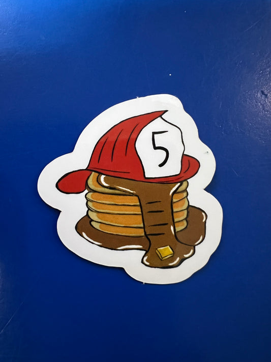 Helmet Sticker Pancake Flipper