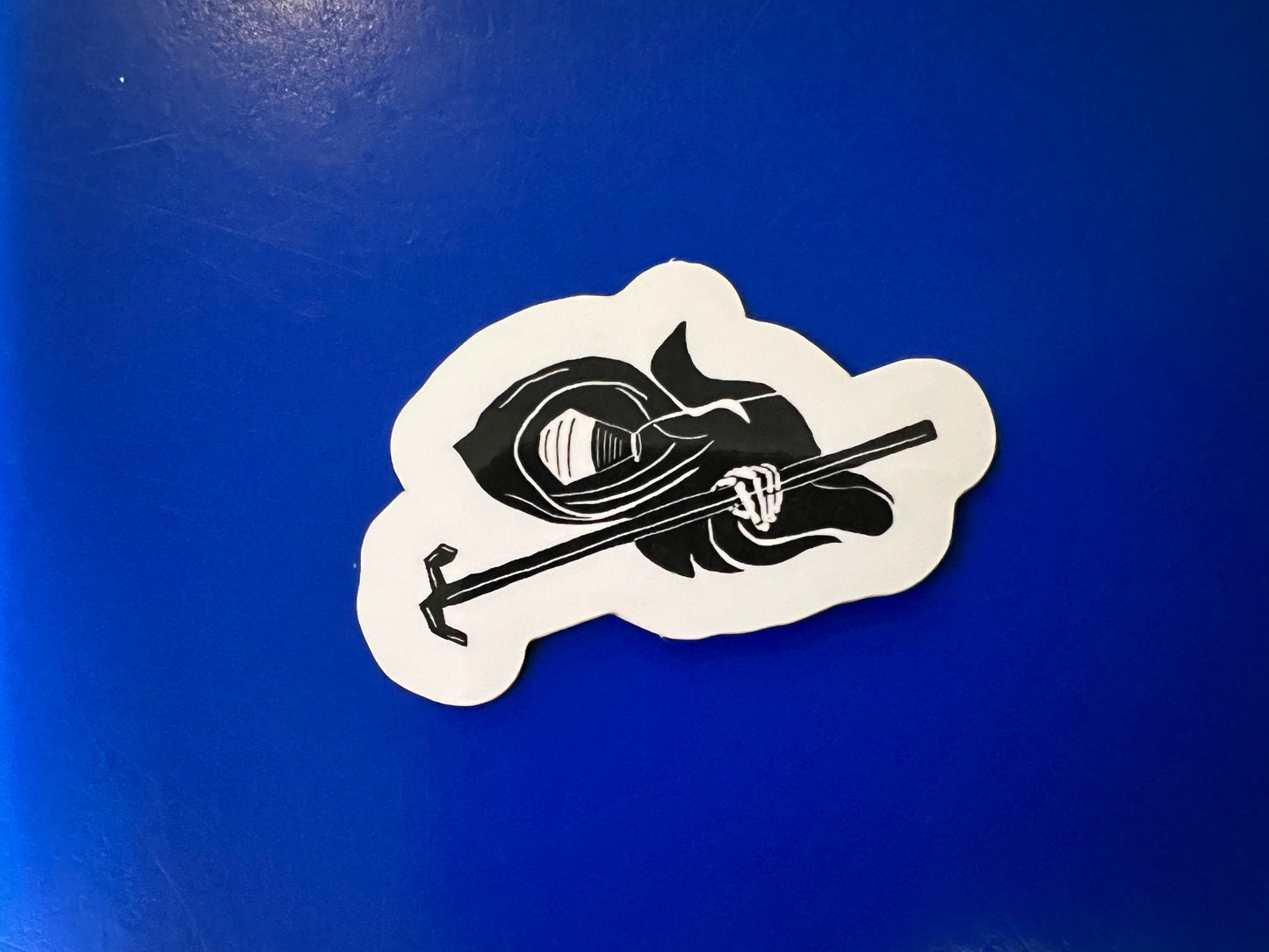 Helmet Sticker Grim Reaper