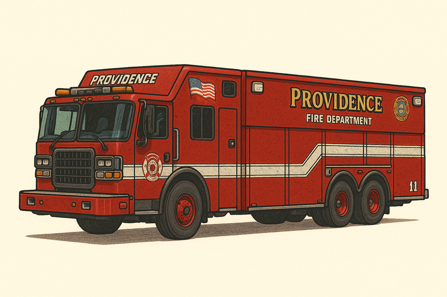Custom apparatus sticker