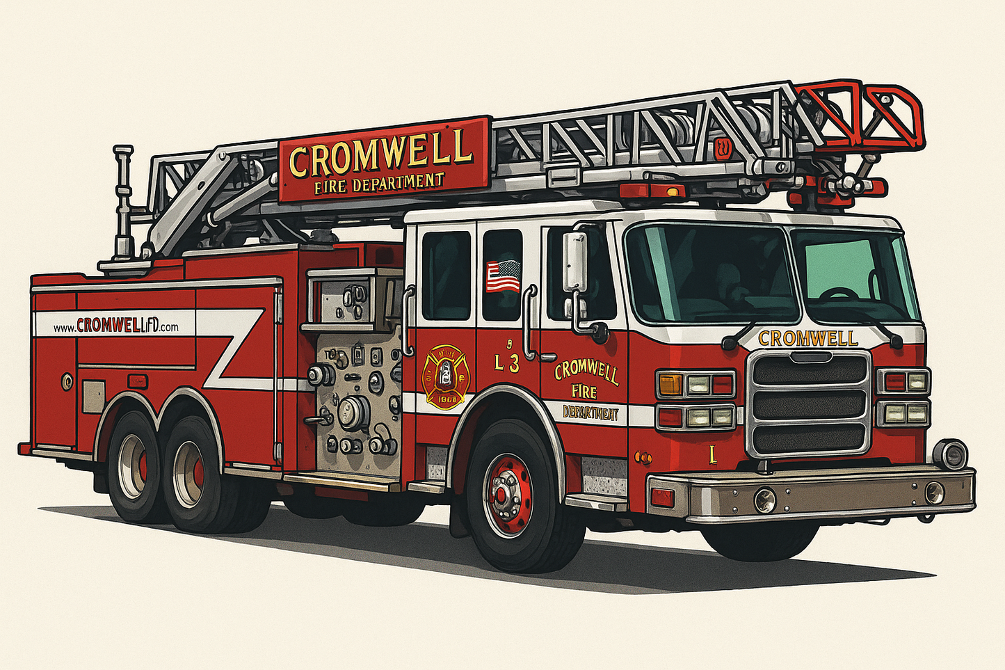 Custom apparatus sticker
